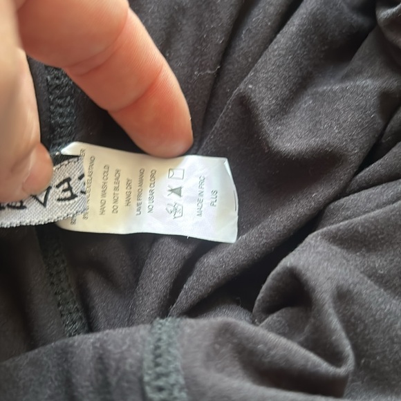 Plus Size Black Leggings Set of 3 - Picture 3 of 3